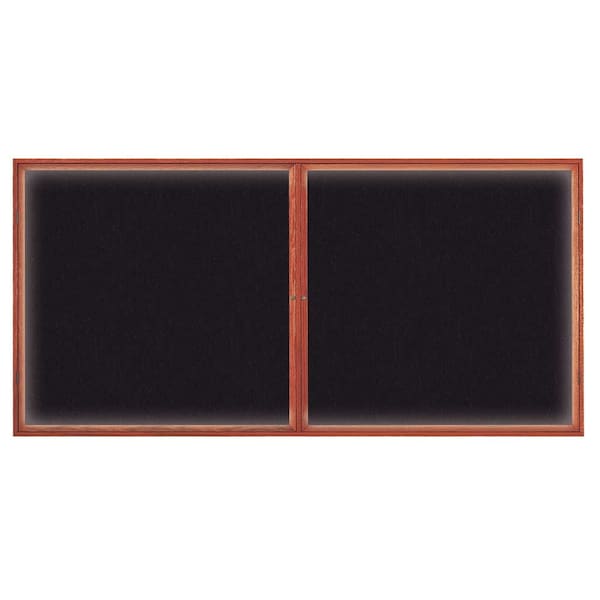 Open Faced Traditional Corkboard, 12x36"